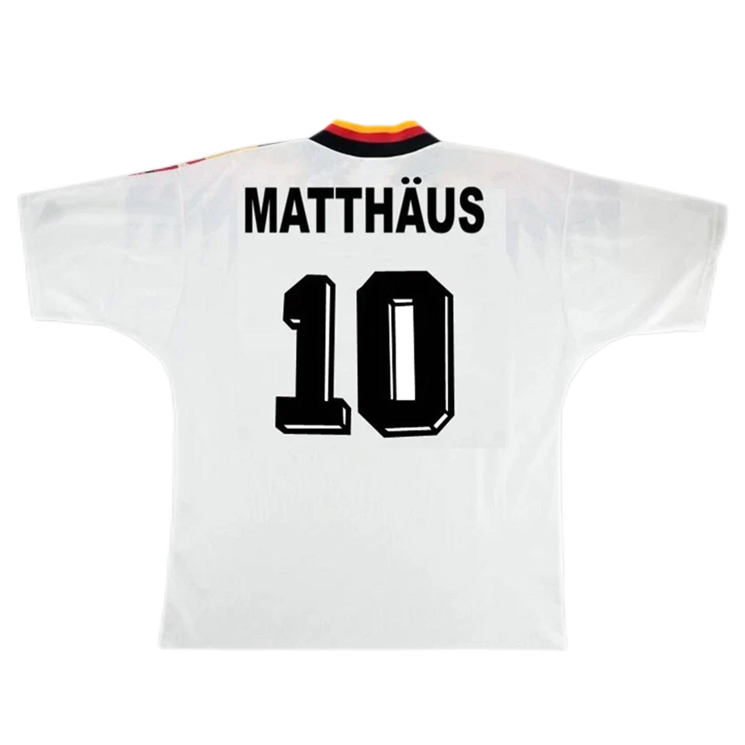 MATTHAUS #10 Retro Germany Home Jersey 1994