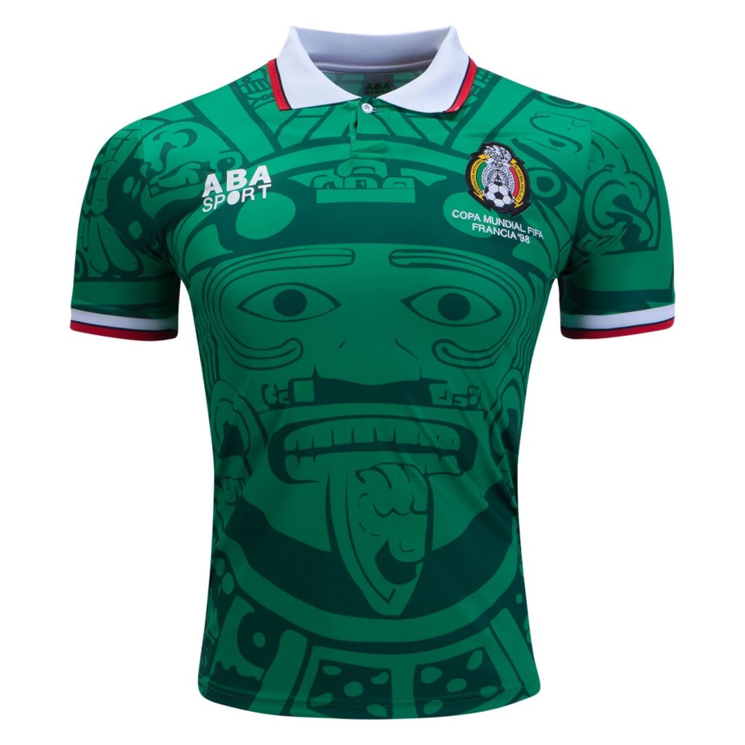 BLANCO #11 Retro Mexico Home Jersey World Cup 1998