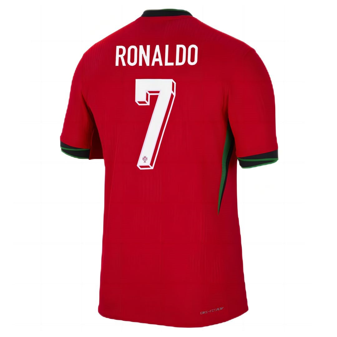 [Authentic] Ronaldo #7 Portugal Home 2024 Euro Cup Jersey