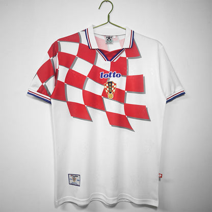 Boban #10 Retro Croatia Home Jersey World Cup 1998