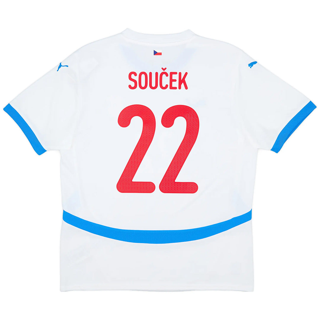 SOUCEK #22 Czech Away Jersey 2024 Euro Cup Jersey