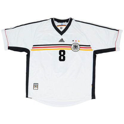 MATTHAUS #8 Retro Germany Home Jersey 1998