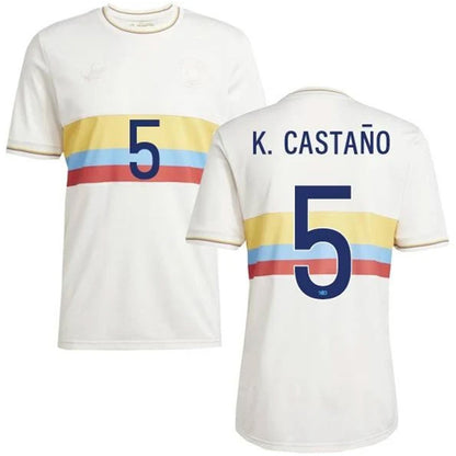 K. CASTANO #5 Colombia Centenary Collection Jersey