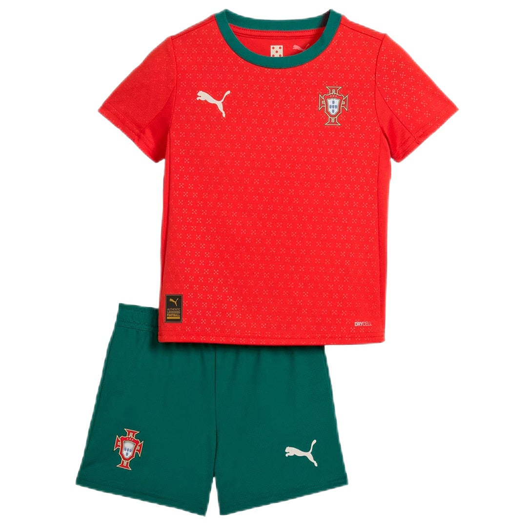 Kids Portugal Home Soccer Kit 25