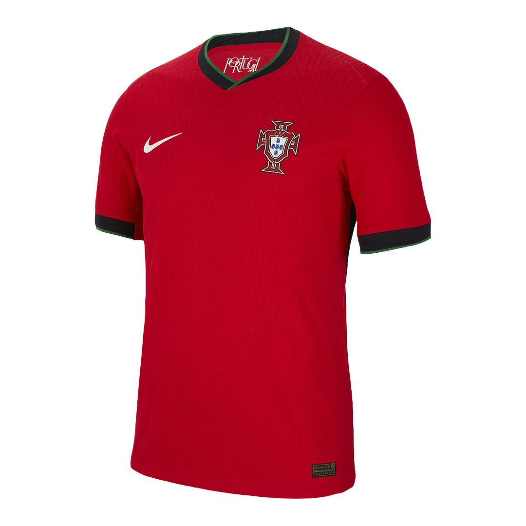 Authentic Portugal Home Soccer Jersey Euro