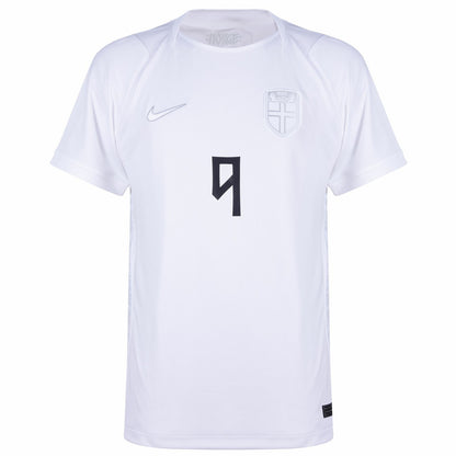 Braut Haaland #9 Norway Third Whiteout 2026 World Cup Jersey