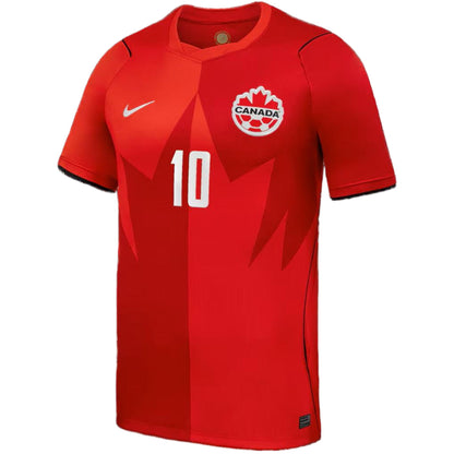 J. DAVID #10 Canada Home 2026 World Cup Jersey