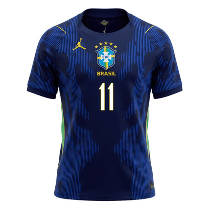 RAPHINHA #11 Brazil Away Soccer Jersey 2026
