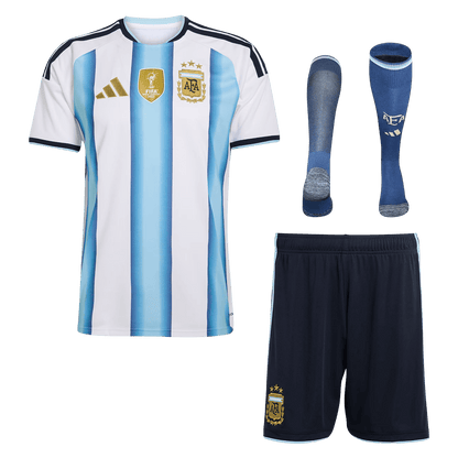 Argentina Home Soccer Jersey Kit(Jersey+Shorts+Socks) 2026