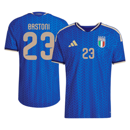 BASTONI #23 Italy Home Soccer Jersey 2026 Player Version