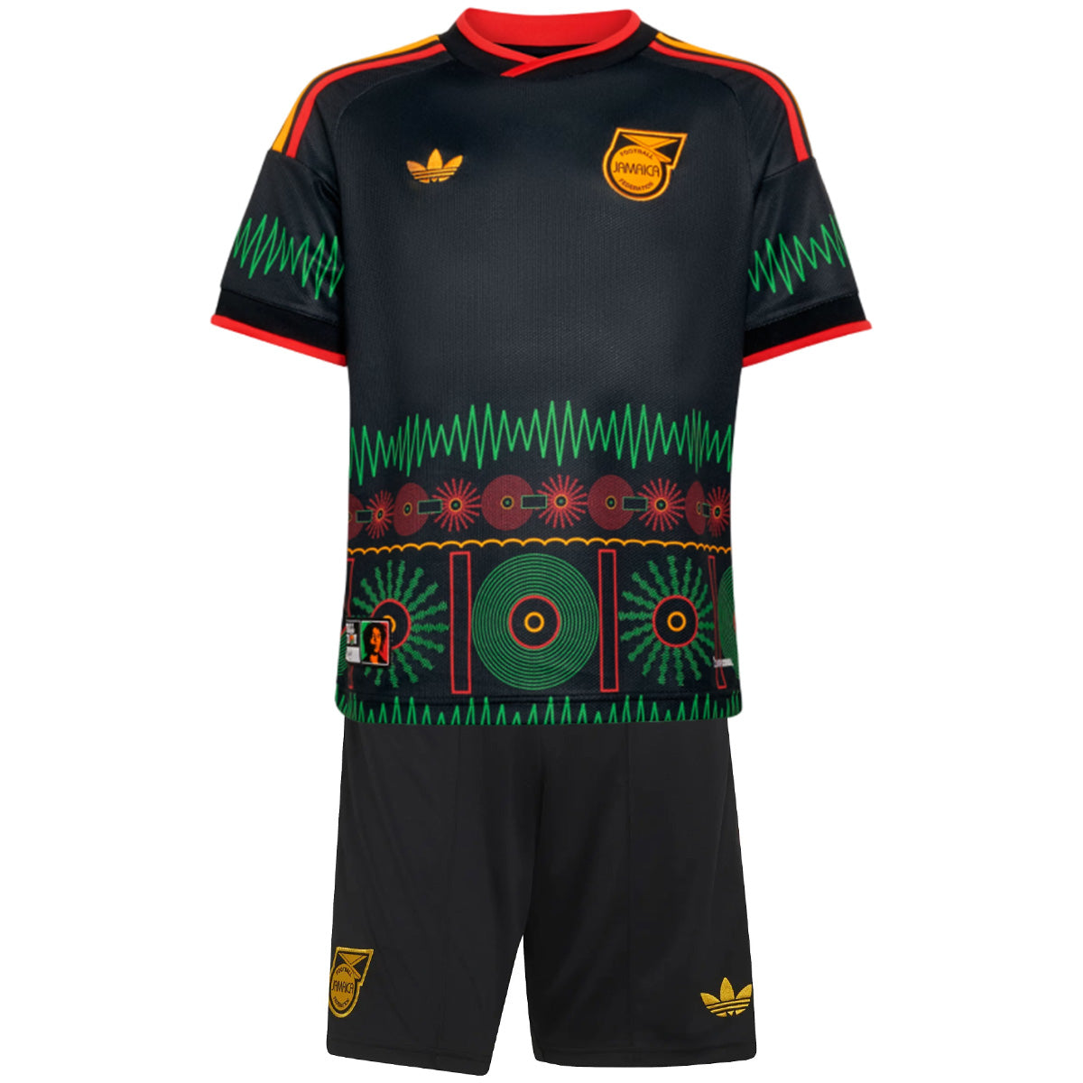 Kids Jamaica Away Soccer Kit 2026 World Cup Jersey