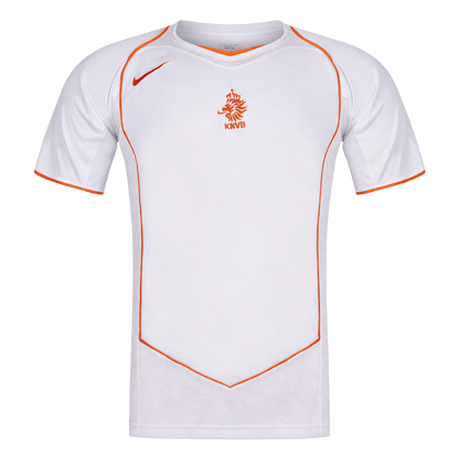 Retro 2004 Netherlands Away Soccer Jersey