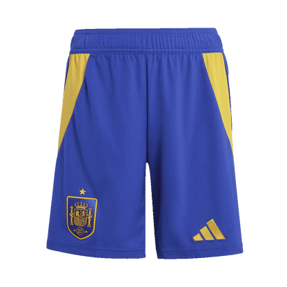 Spain Home Soccer Shorts Euro