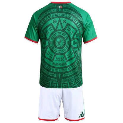 Kids Mexico Home Soccer Kit 2026 World Cup Jersey