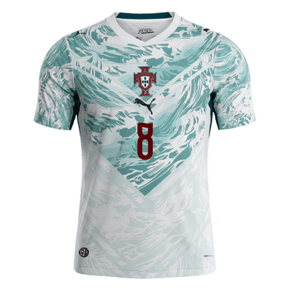 B.FERNANDES #8 Portugal Away Soccer Jersey 2026