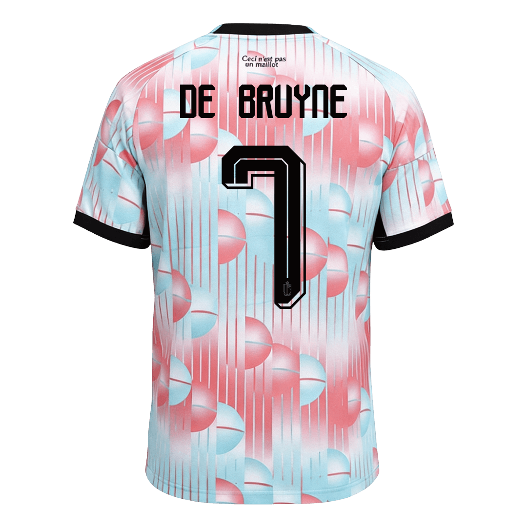 DE BRUYNE #7 Belgium Away Soccer Jersey 2026