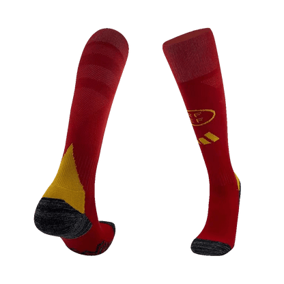 Spain Home Soccer Jersey Kit(Jersey+Shorts+Socks) Euro