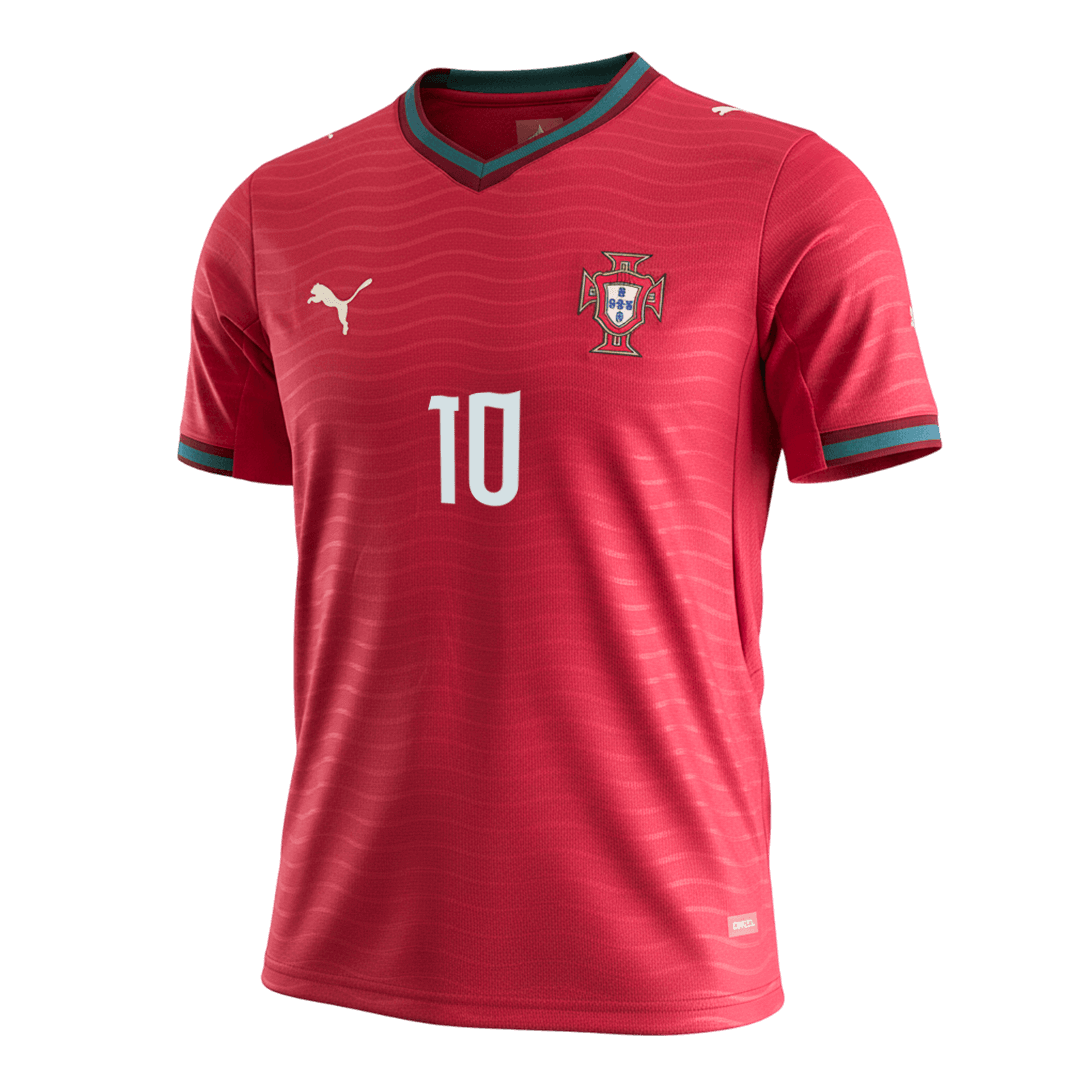 BERNARDO #10 Portugal Home Soccer Jersey 2026