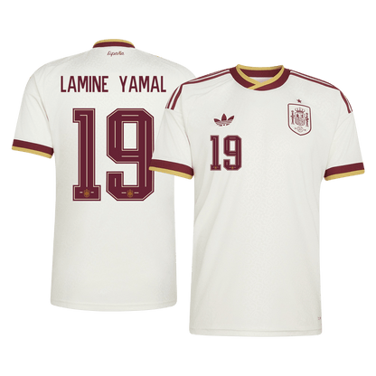 LAMINE YAMAL #19 Spain Away Soccer Jersey 2026