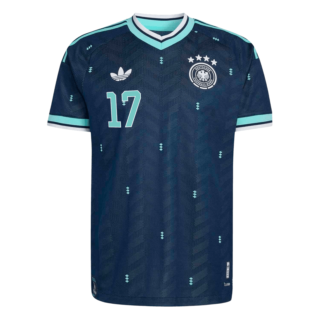 WIRTZ #17 Germany Away Soccer Jersey 2026 Player Version