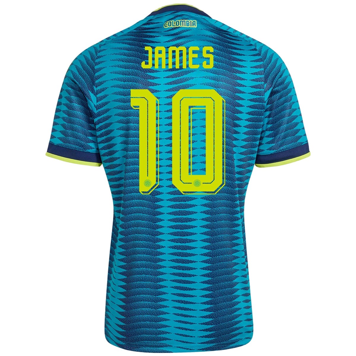James #10 Colombia Away 2026 World Cup Jersey