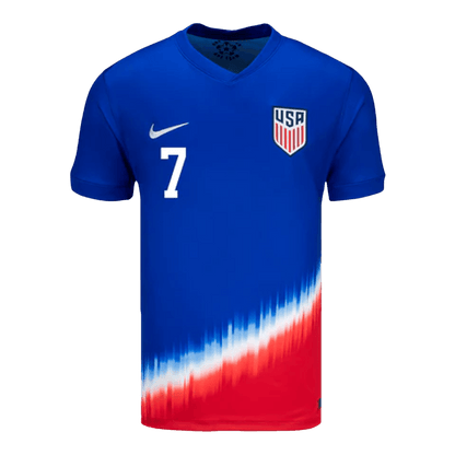 REYNA #7 USA Away 2024 Copa America Cup Jersey