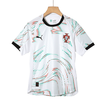 Authentic RONALDO #7 Portugal Away Soccer Jersey 2025