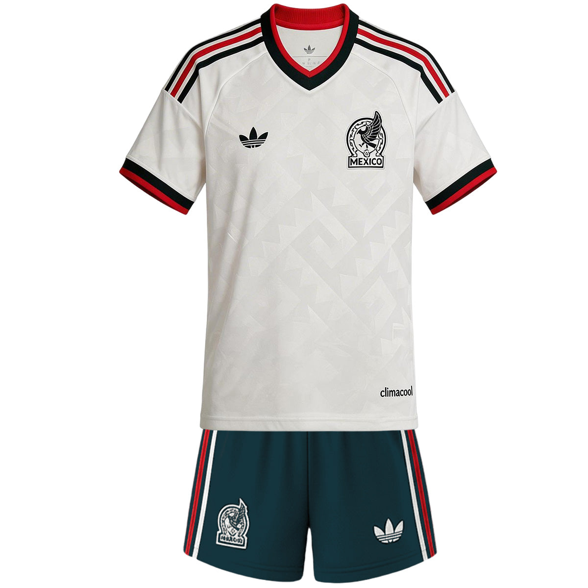 Kids Mexico Away Soccer Kit 2026 World Cup Jersey