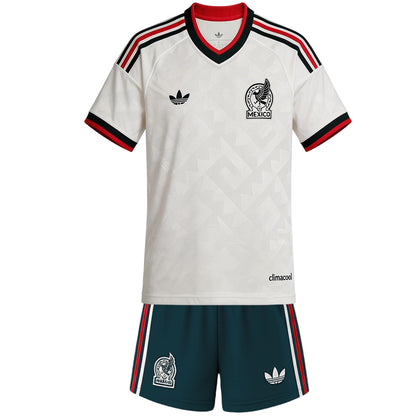 Kids Mexico Away Soccer Kit 2026 World Cup Jersey