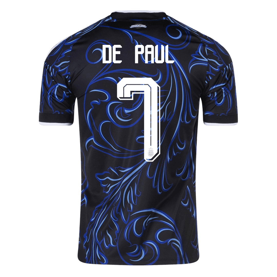 DE PAUL #7 Argentina Away Soccer Jersey 2026