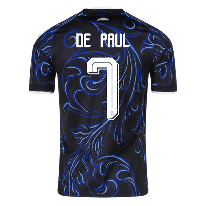 DE PAUL #7 Argentina Away Soccer Jersey 2026