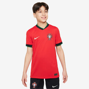 Nike Portugal 2024 Kids Dri-FIT Stadium SS Home Shirt