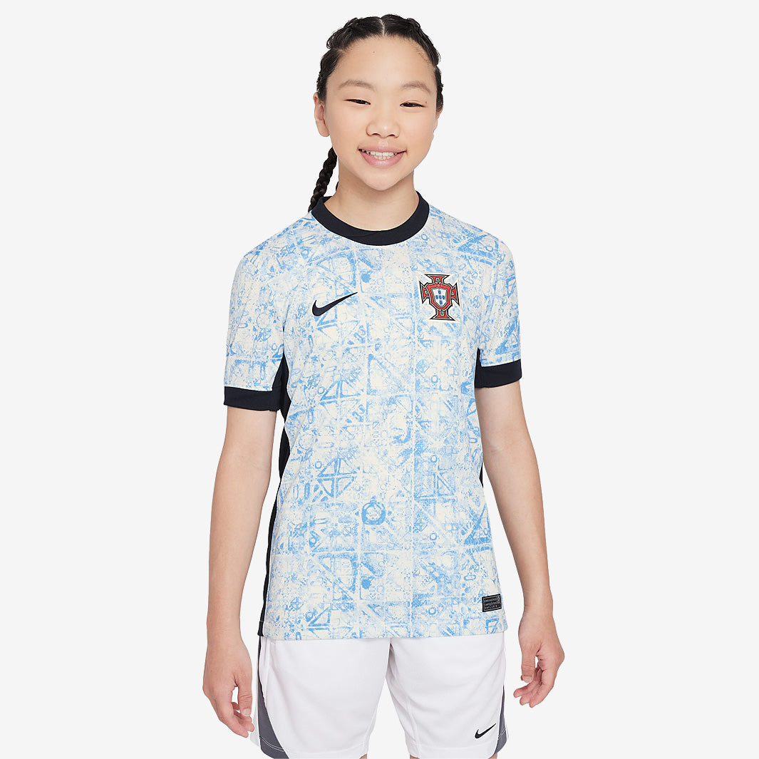 Nike Portugal 2024 Kids Dri-FIT Stadium SS Away Shirt