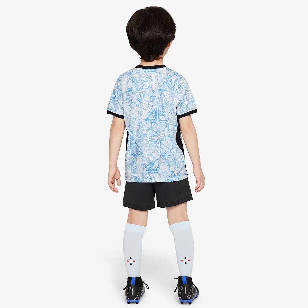 Nike Portugal 2024 Little Kids Dri-FIT Stadium Away Kit