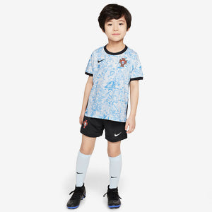 Nike Portugal 2024 Little Kids Dri-FIT Stadium Away Kit
