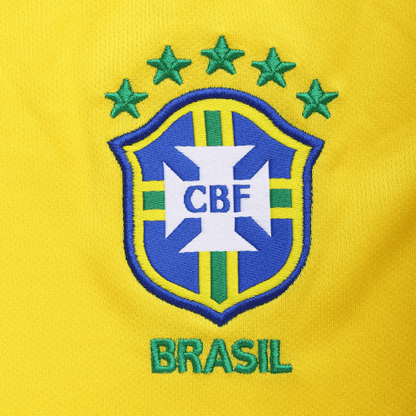 Ronaldinho #10 Retro Brazil Home Jersey 2004