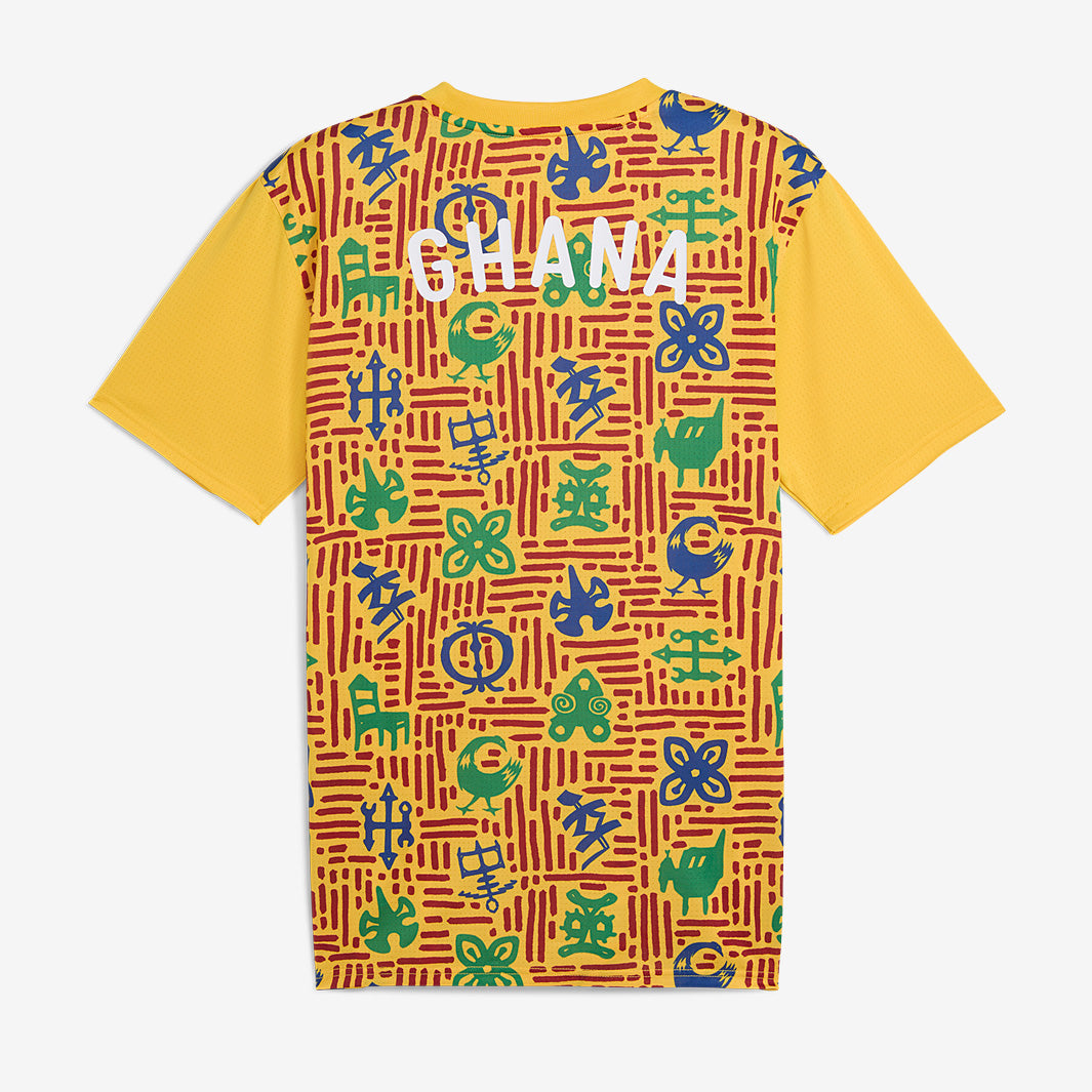 Puma Ghana 2025 SS Pre-Match Shirt
