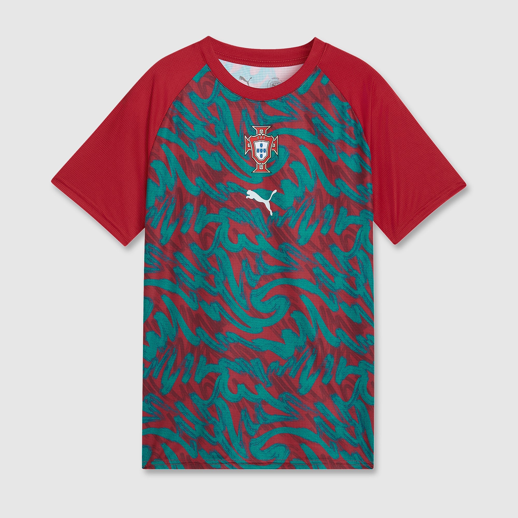 Puma Portugal 2026 Kids Pre-Match Shirt