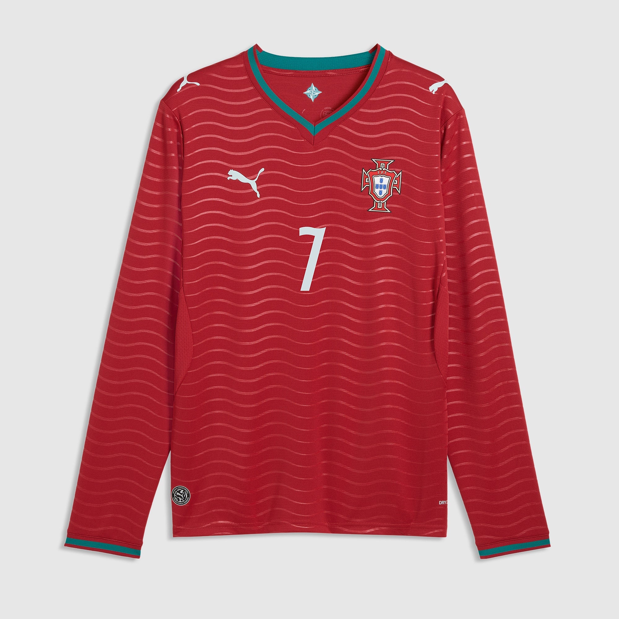 Puma Portugal 2026 Pre-Printed LS Home Shirt