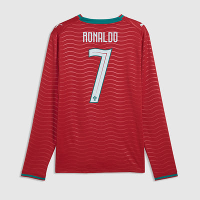 Puma Portugal 2026 Pre-Printed LS Home Shirt