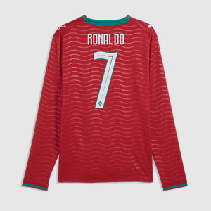 Puma Portugal 2026 Pre-Printed LS Home Shirt