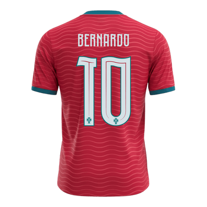 BERNARDO #10 Portugal Home Soccer Jersey 2026