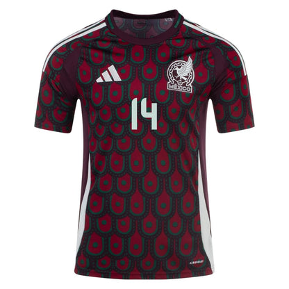 Chicharito #14 Mexico Home 2024 Copa America Cup Jersey