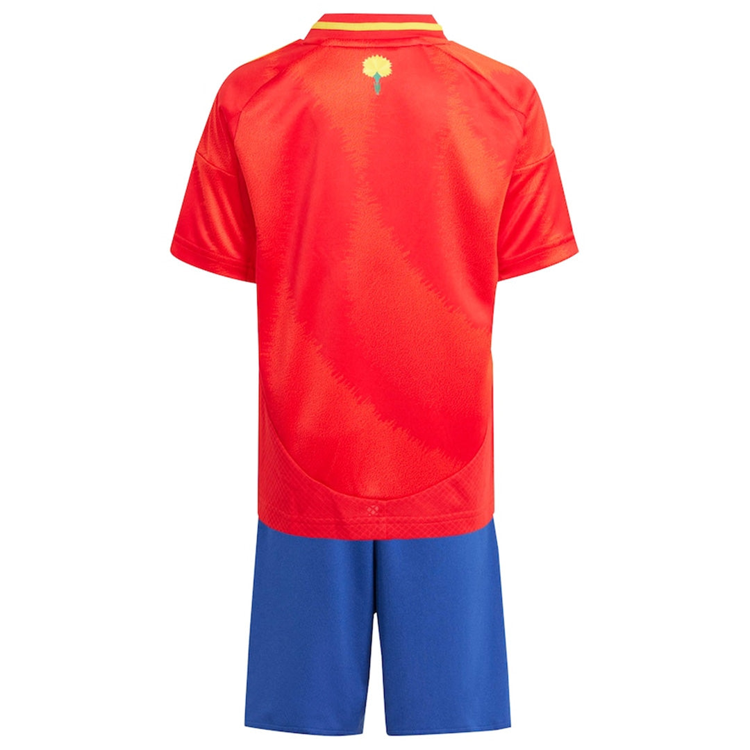 Kids Spain Home Soccer Kit 2024 Euro Cup Jersey