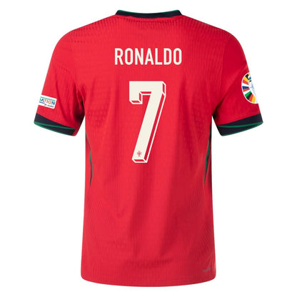 [Authentic] Ronaldo #7 Portugal Home 2024 Euro Cup Jersey