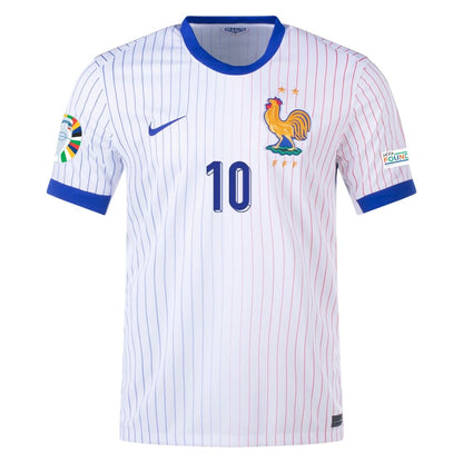 MBAPPE #10 France Away Jersey 2024 Euro Cup Jersey