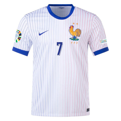 GRIEZMANN #7 France Away Jersey 2024 Euro Cup Jersey