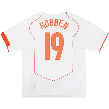 ROBBEN #19 Retro Netherlands Away Jersey 2004 Euro Cup Jersey