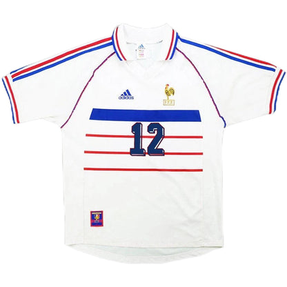 HENRY #12 Retro France Away Jersey World Cup 1998