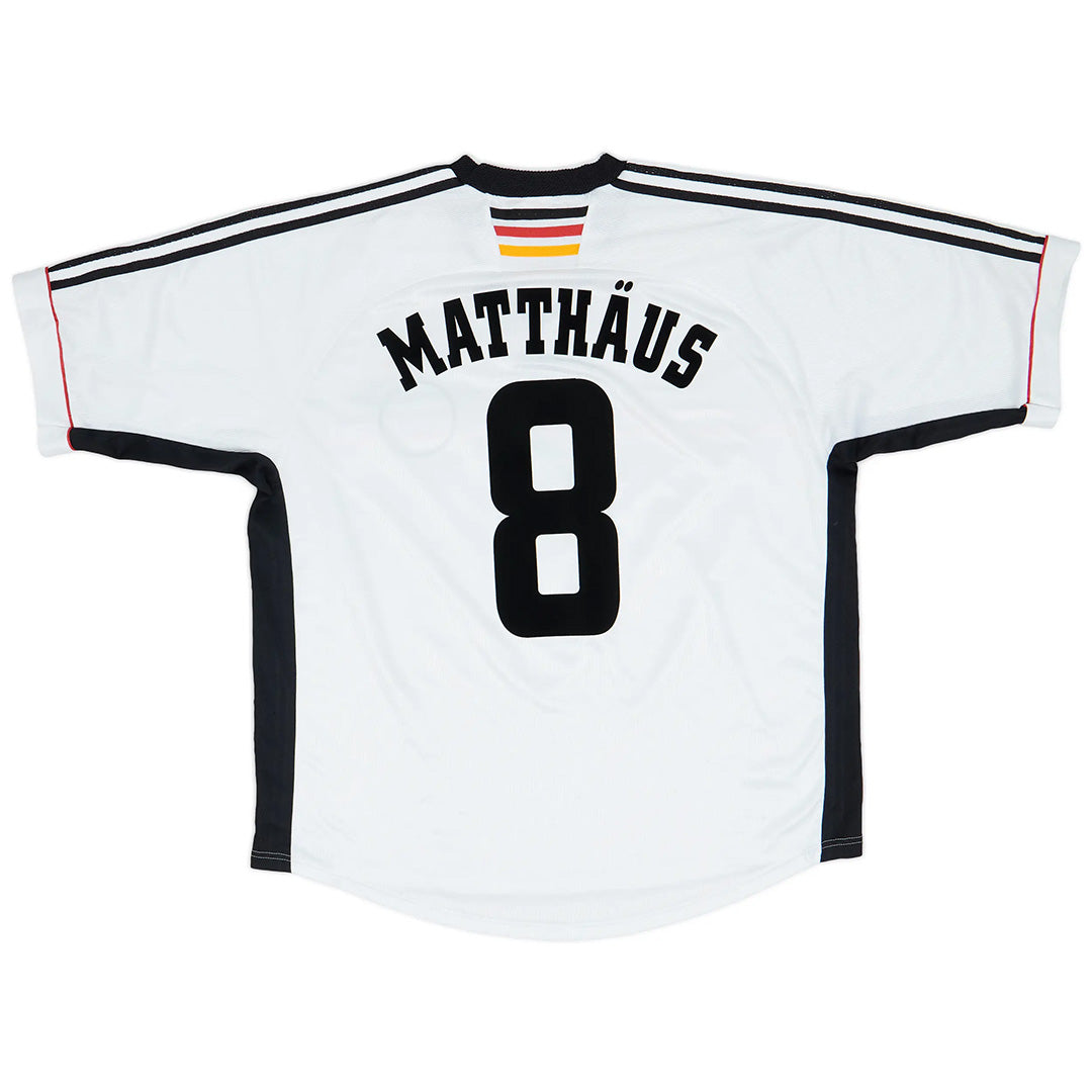MATTHAUS #8 Retro Germany Home Jersey 1998